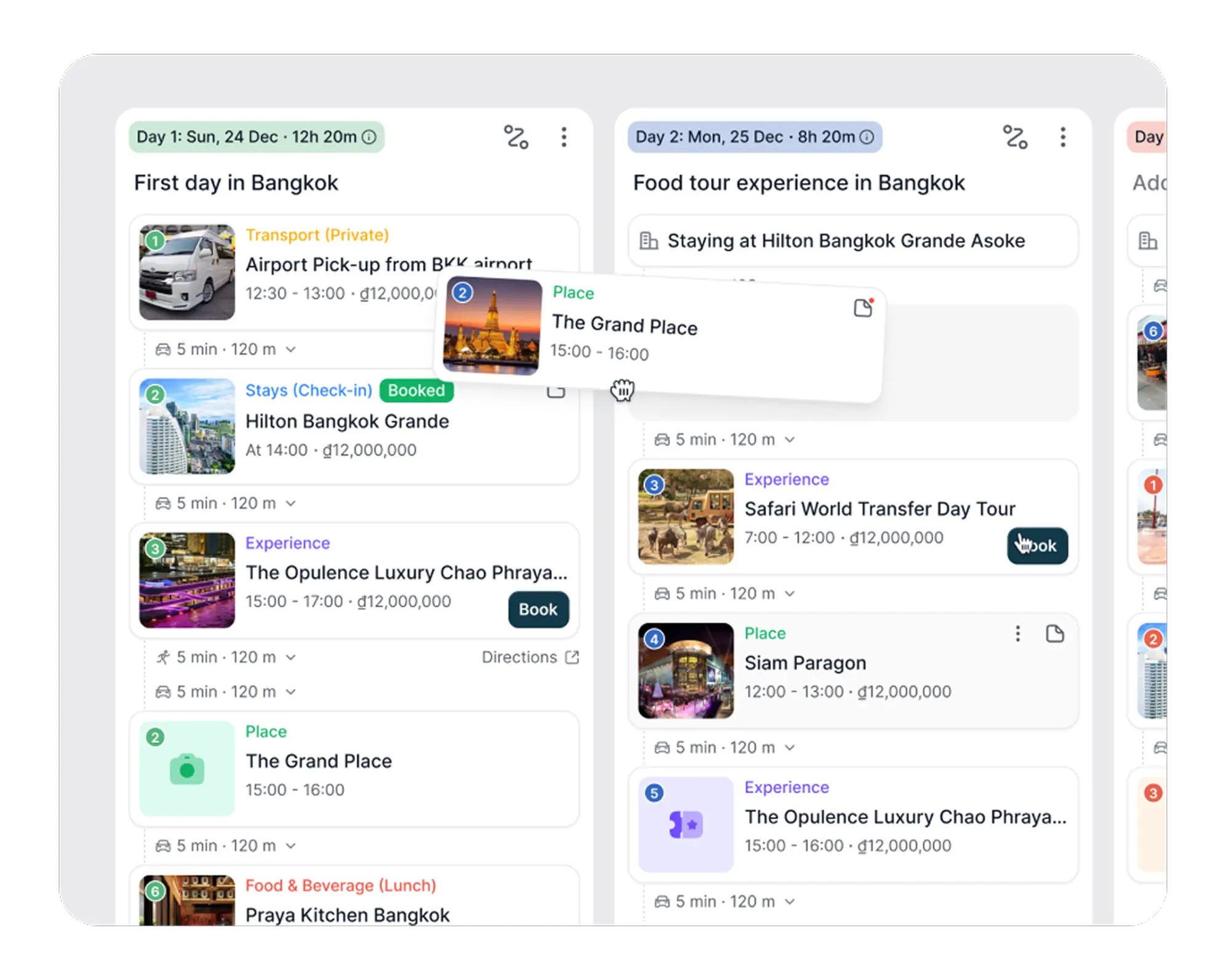 Holicay - Plan at a Glance